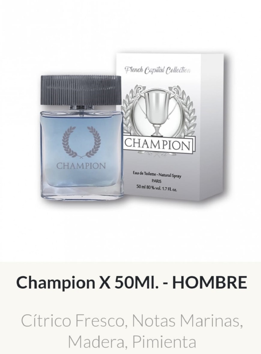 PM2 Champion 50 ML French Capital Premium Masculino