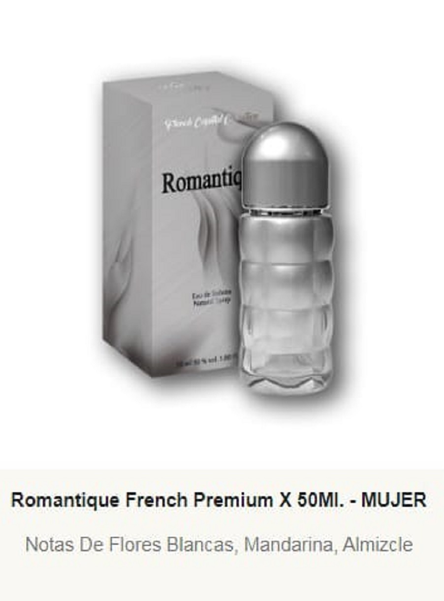 PF18 ROMANTIQUE 50 ml French Capital Premium Femenino