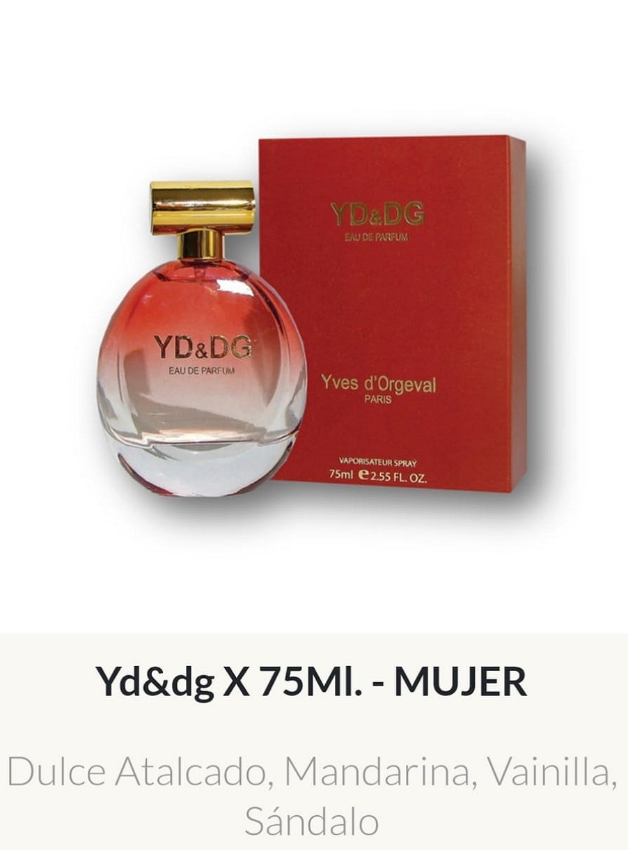 F23 YD&DG Yves D´Orgeval Parfums Femenino 75 ml