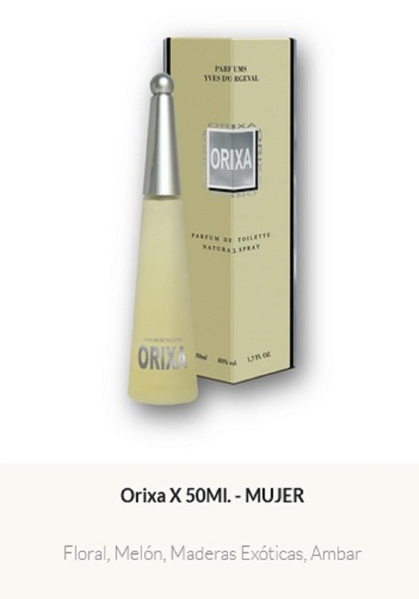 F25 Yves D'Orgeval Parfums Orixa Femenino 50 ml
