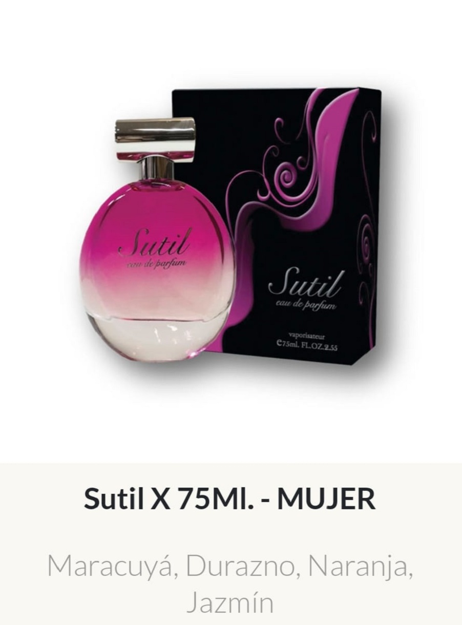 F34 Yves D'Orgeval Parfums Sutil Femenino 75 ml Precios Por Mayor
