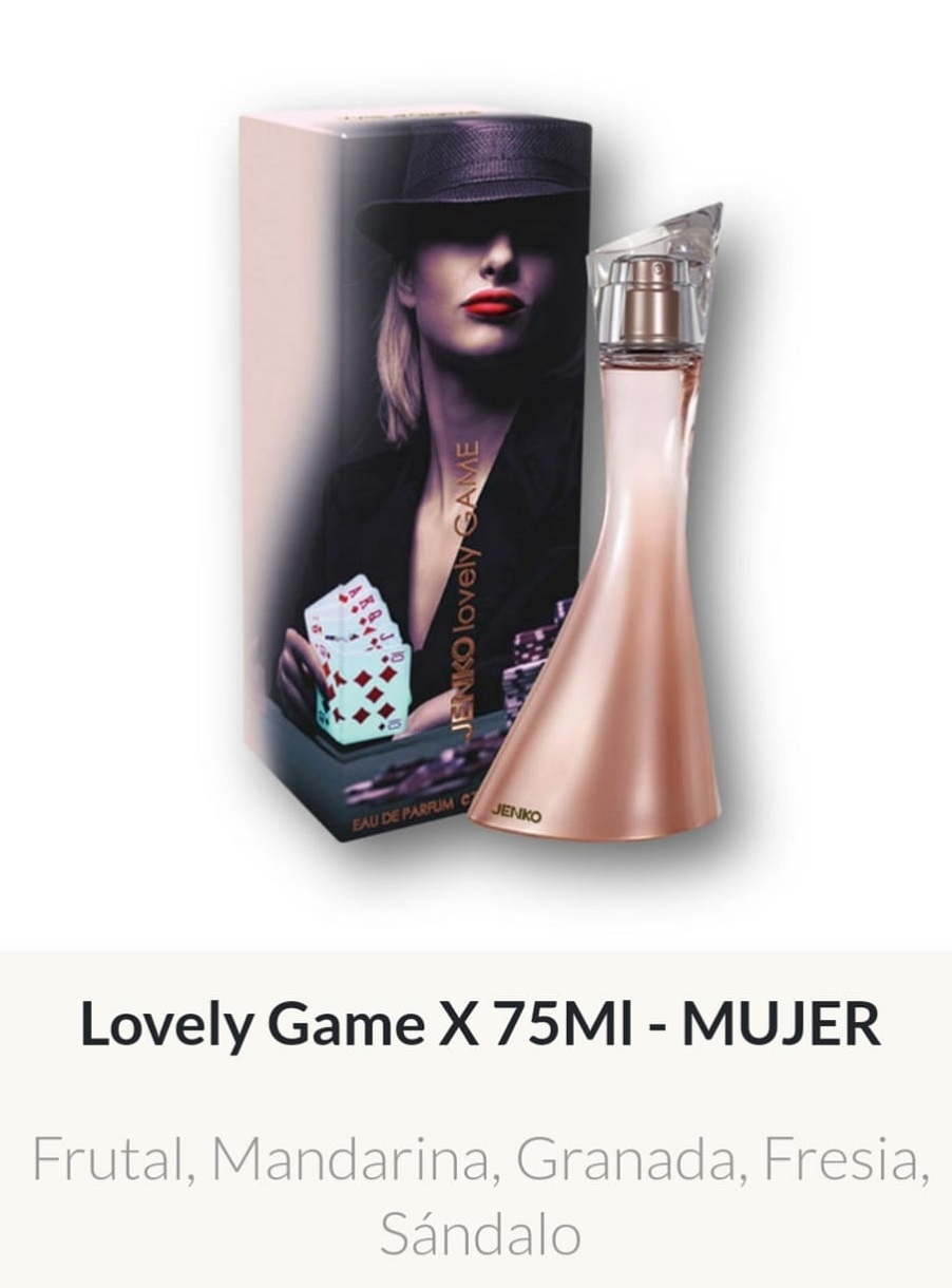 F40 Yves D´Orgeval Parfums Lovely Game Femenino 75 ml Precios Por Mayor