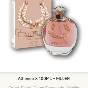 F58 Yves D'Orgeval Parfums Athenea Goddess Femenino 100 ml Precios  Por Mayor