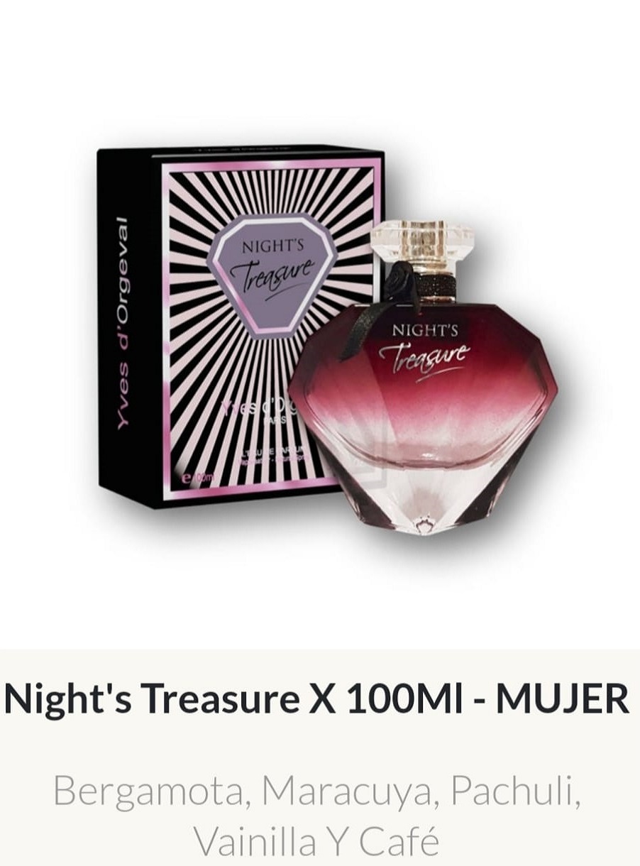 F55 NIGHT'S TREASURE 100 ml By Yves D´Orgeval Parfums