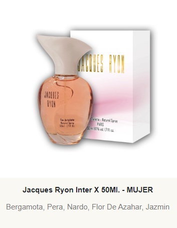 JRF9 Jacques Ryon Femenino INTER 50 ML
