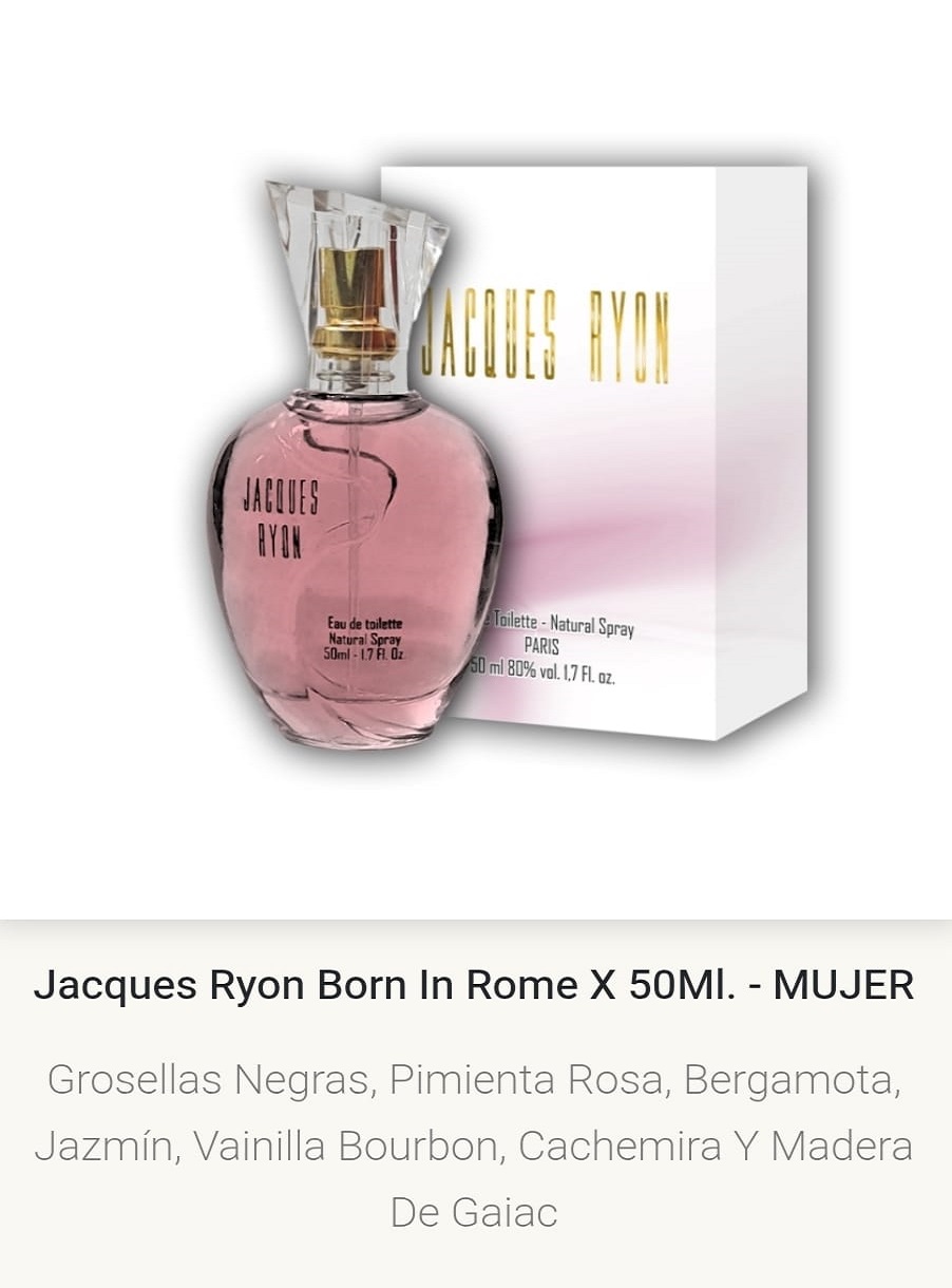 JRF21 JACQUES RYON Femenino ROMA 50 ml