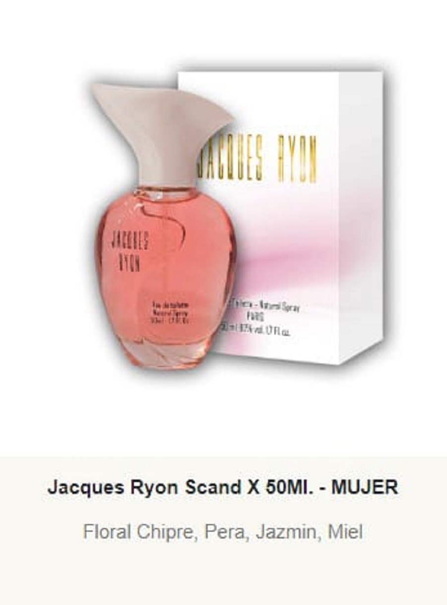 JRF2 Jacques Ryon Femenino Scand 50 ml