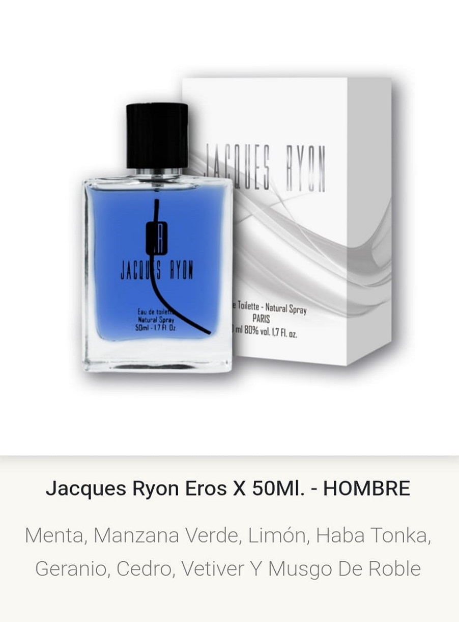 JRM15 Jacques Ryon EROS Masculino 50 ml