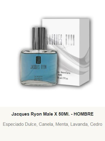 JRM8 Jacques Ryon Masculino MALE 50 ml