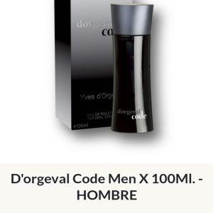 M10 Yves D'Orgeval Parfums D'Orgeval Code Masculino 100 ml Precios Por Mayor