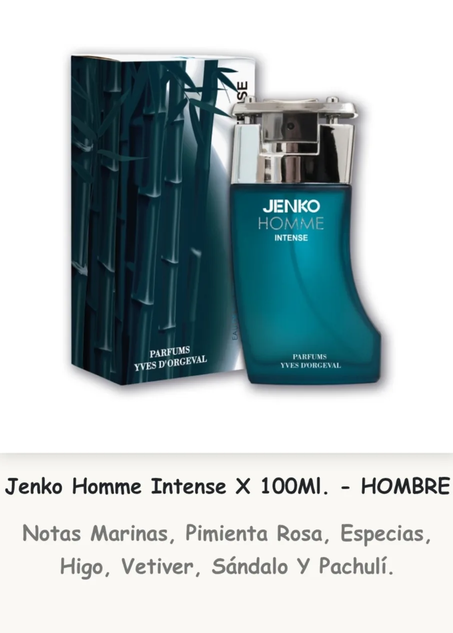 M15 JENKO HOMME INTENSE 100 ml Yves D´Orgeval Parfums