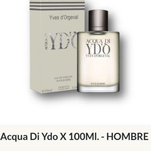 M21 Yves D'Orgeval Parfums Acqua D' Ydo Masculino 100 ml Precios Por Mayor