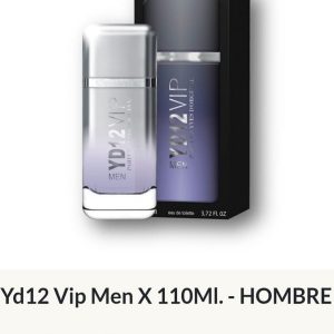 M33 Yves D'Orgeval Parfums Yd12 Vip Cristal Masculino 110 ml Precios Por Mayor