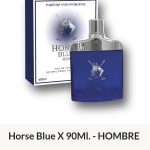 M04 Yves D'Orgeval Parfums Horse Blue Masculino 90 ml Precios Por  Mayor