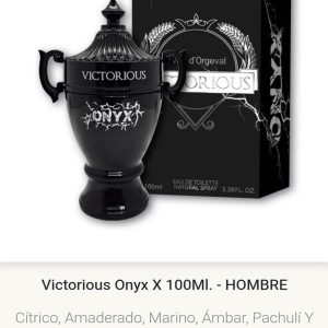M60 Victorious Onyx Masculino Yves D'Orgeval Parfums 100 ml