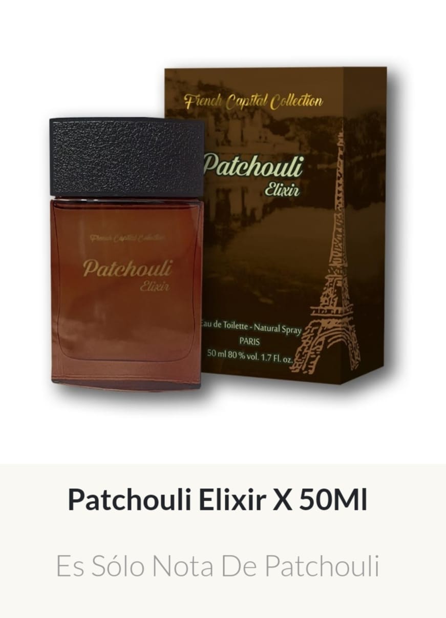 PF11 PATCHOULI ELIXIR 50 ml. Unisex French Capital