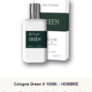 Unisex 74 Yves D´orgeval Parfums Cologne Green 100 ml